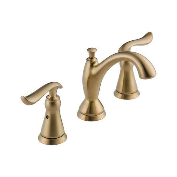 Delta Faucet Lahara Gold Bathroom Faucet, Centerset Bathroom deals Faucet, Diamond Sea